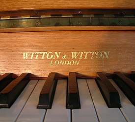  Witton & Witton Upright Piano