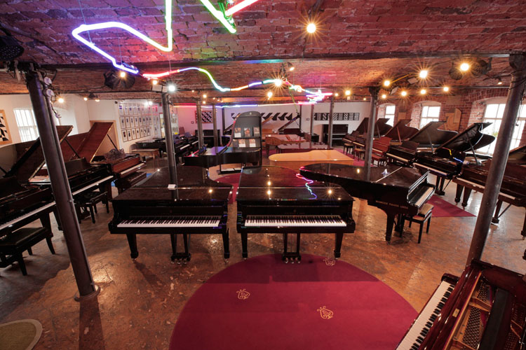 Besbrode Pianos Steinway Showroom