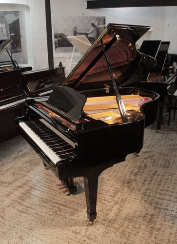 Reconditioned 2011, Young Chang G-185 professional  grand piano for sale with a black gloss case. 